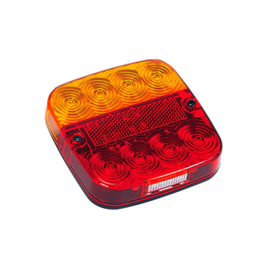 LED Autolamps 12/24V Stop/Tail/Indicator/Reflector With Licence Plate Lamp - 99ARLM