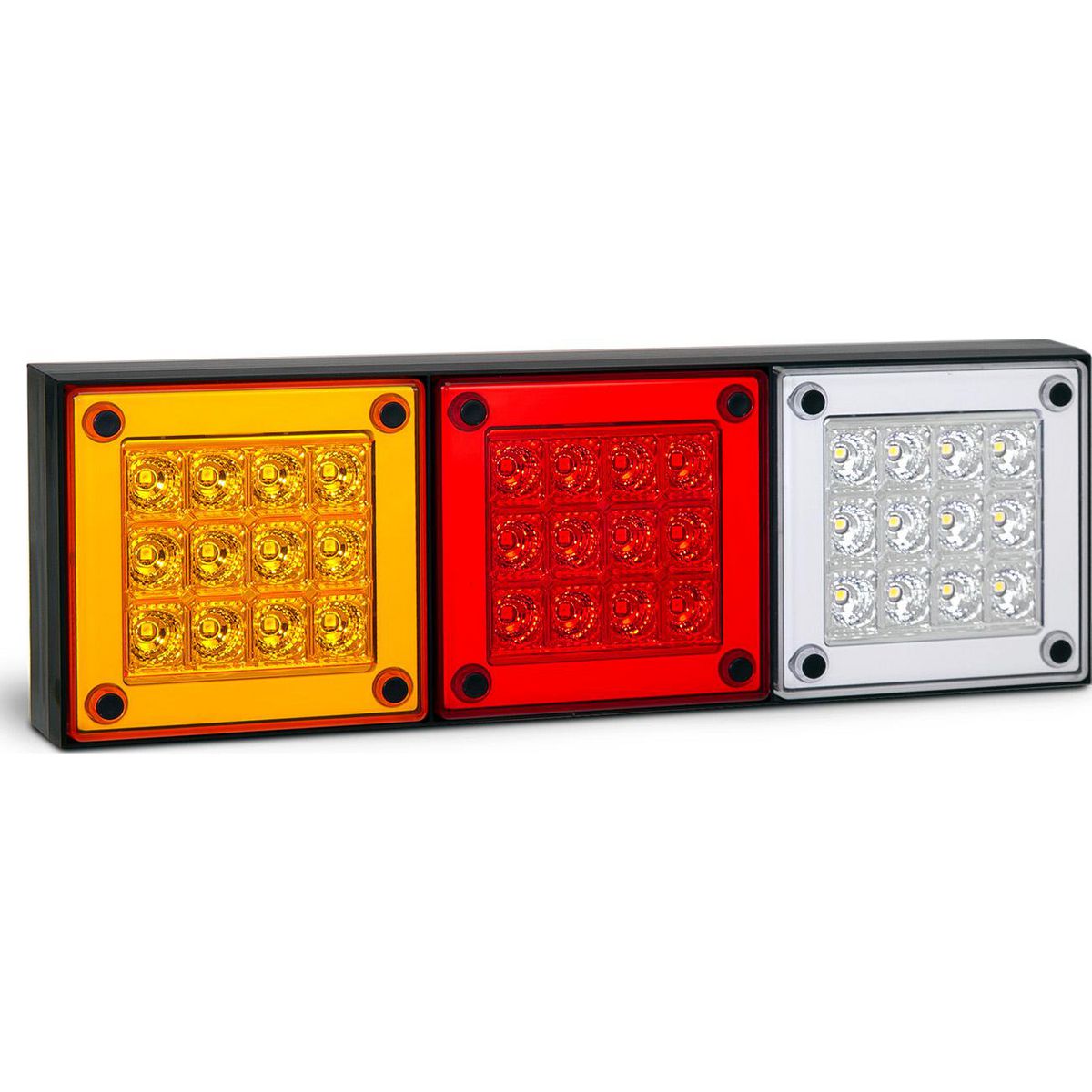 LED Autolamps 12/24V Mini Jumbo Stop/Tail/Indicator/Reverse Light - 280ARWMB