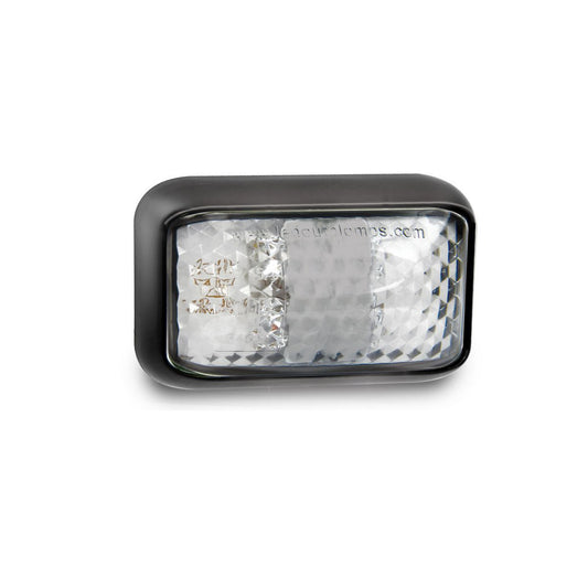 LED Autolamps Stop/Tail Indicator With 18 Square LEDs Multi Volt Twin Blister - 35ARM