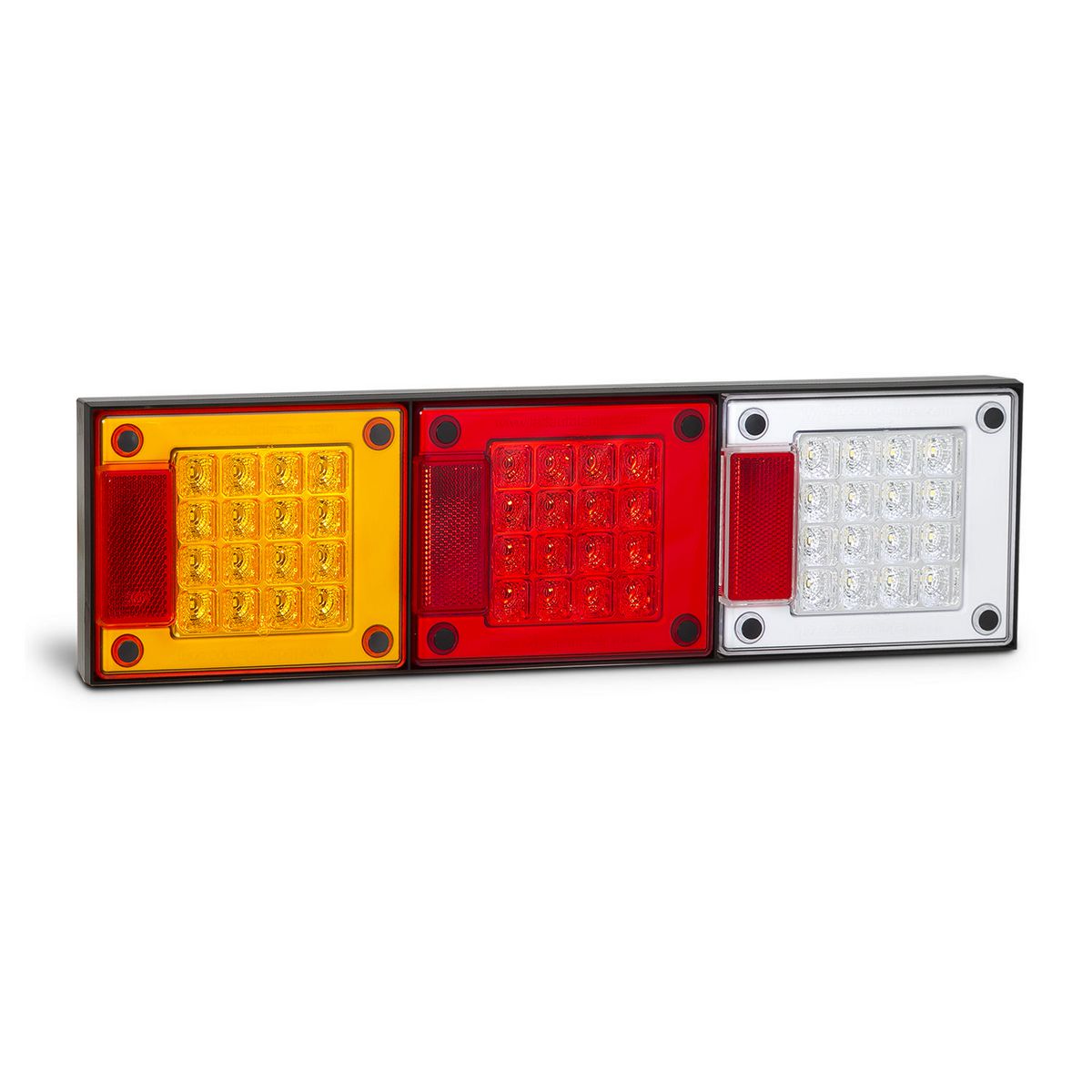 LED Autolamps 12/24V Stop/Tail/Indicator/Reverse Lamp 460x130x33mm - 460ARWM