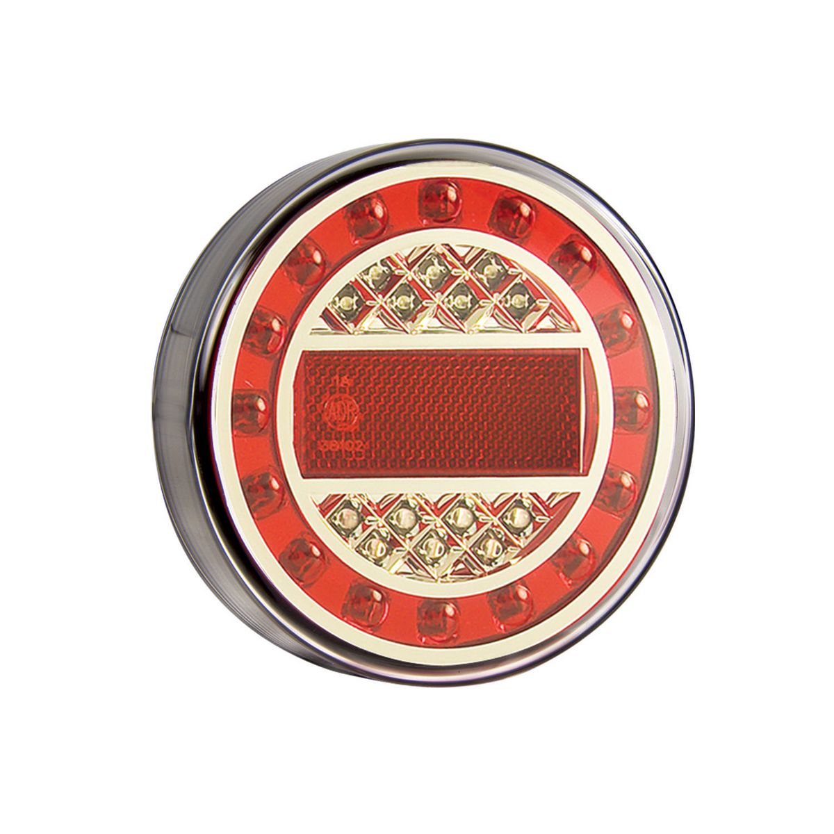 LED Autolamps 12/24V Maxilamp Stop/Tail/Indicator/Reflector Single Lamp - MAXILAMP1XRE