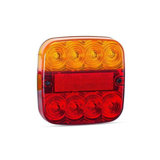LED Autolamps 12/24V Stop/Tail/Indicator/Reflector 107x107x23mm - 99ARM