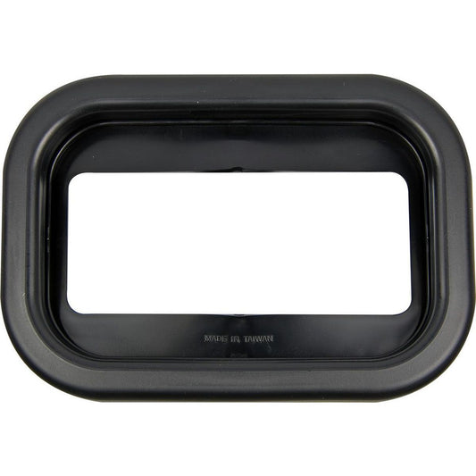 LED Autolamps Black Rubber Grommet Suit Rectangular Lights - 59401