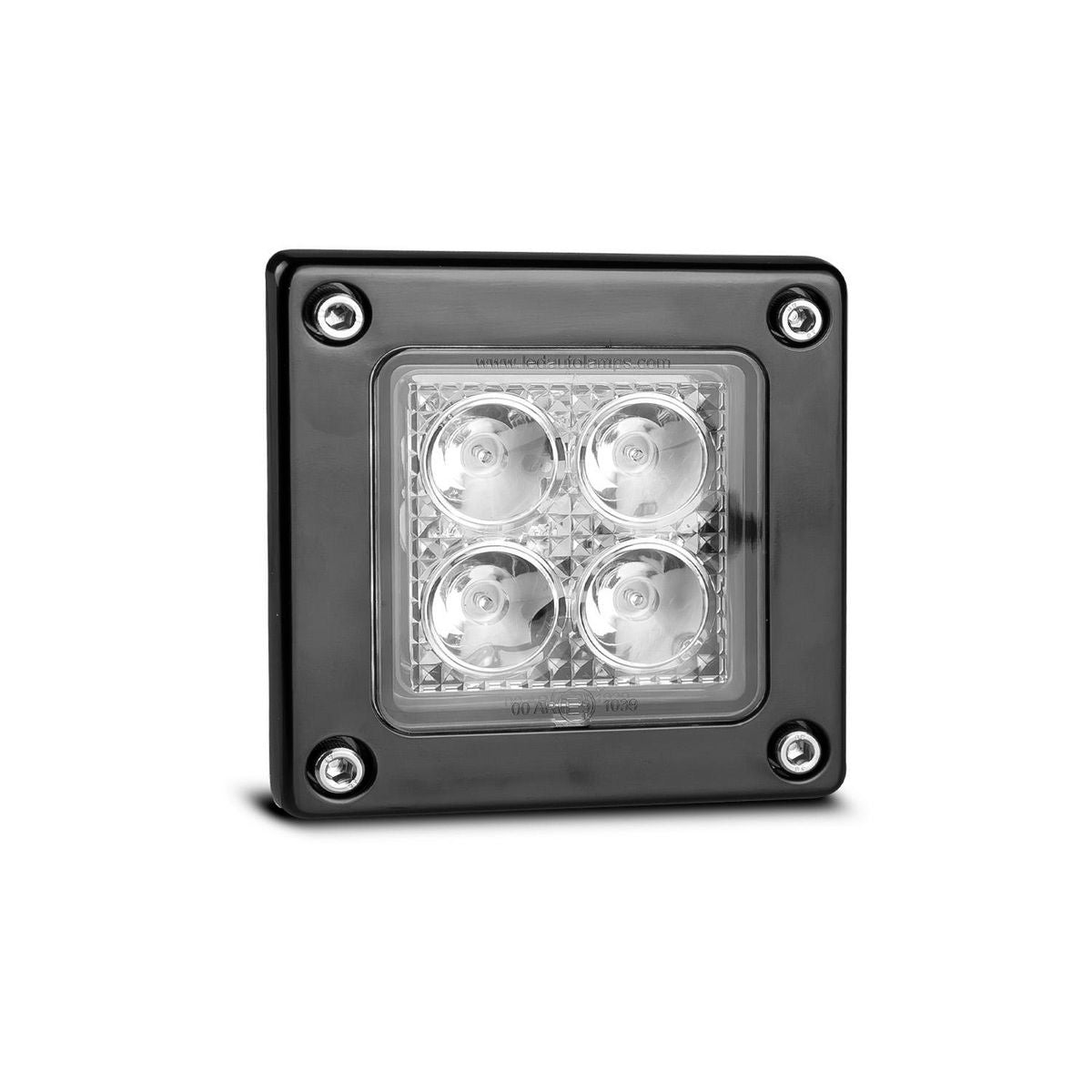 LED Autolamps 9/30V Flood/Reverse Lamp Recessed Mount Black E. Coating - 73120BM