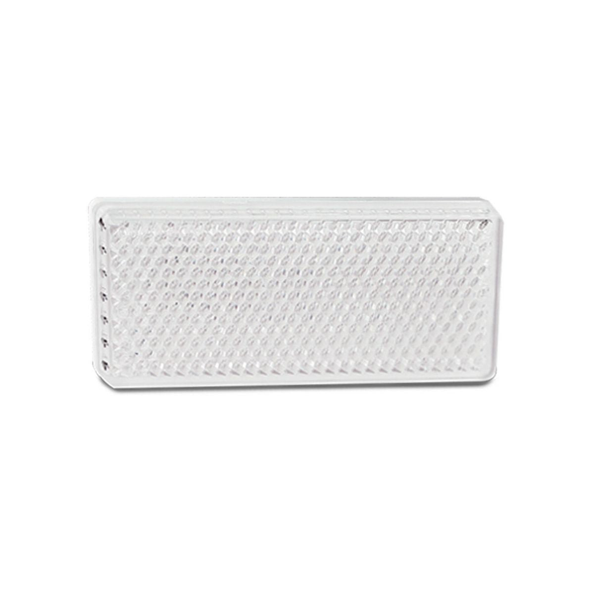 LED Autolamps Reflector White Self Adhesive 100 Pack - 7030WB