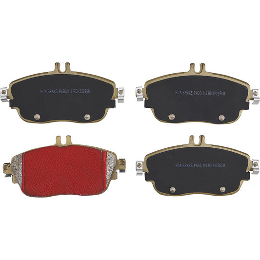 RDA Brakes Extreme Brake Pad Set Front - RDX2229SM