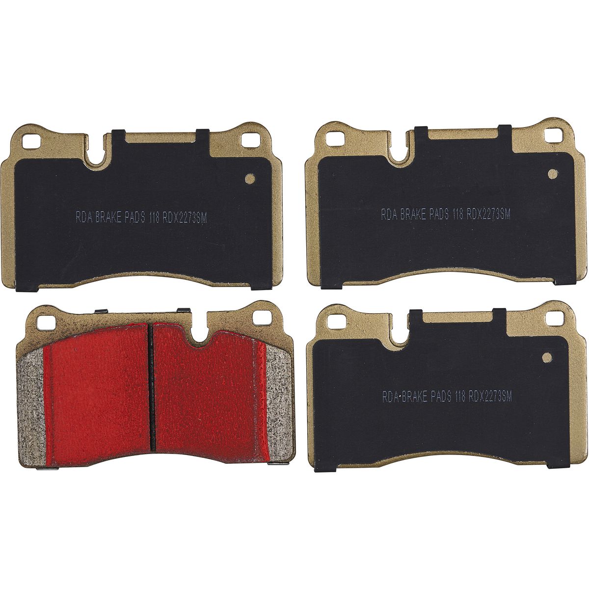 RDA Brakes Extreme Brake Pad Set Front - RDX2273SM