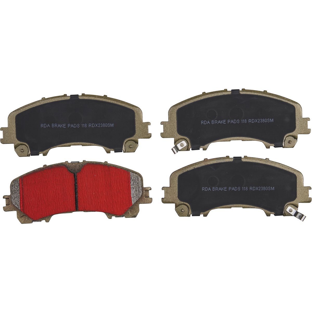 RDA Brakes Extreme Brake Pad Set Front - RDX2380SM
