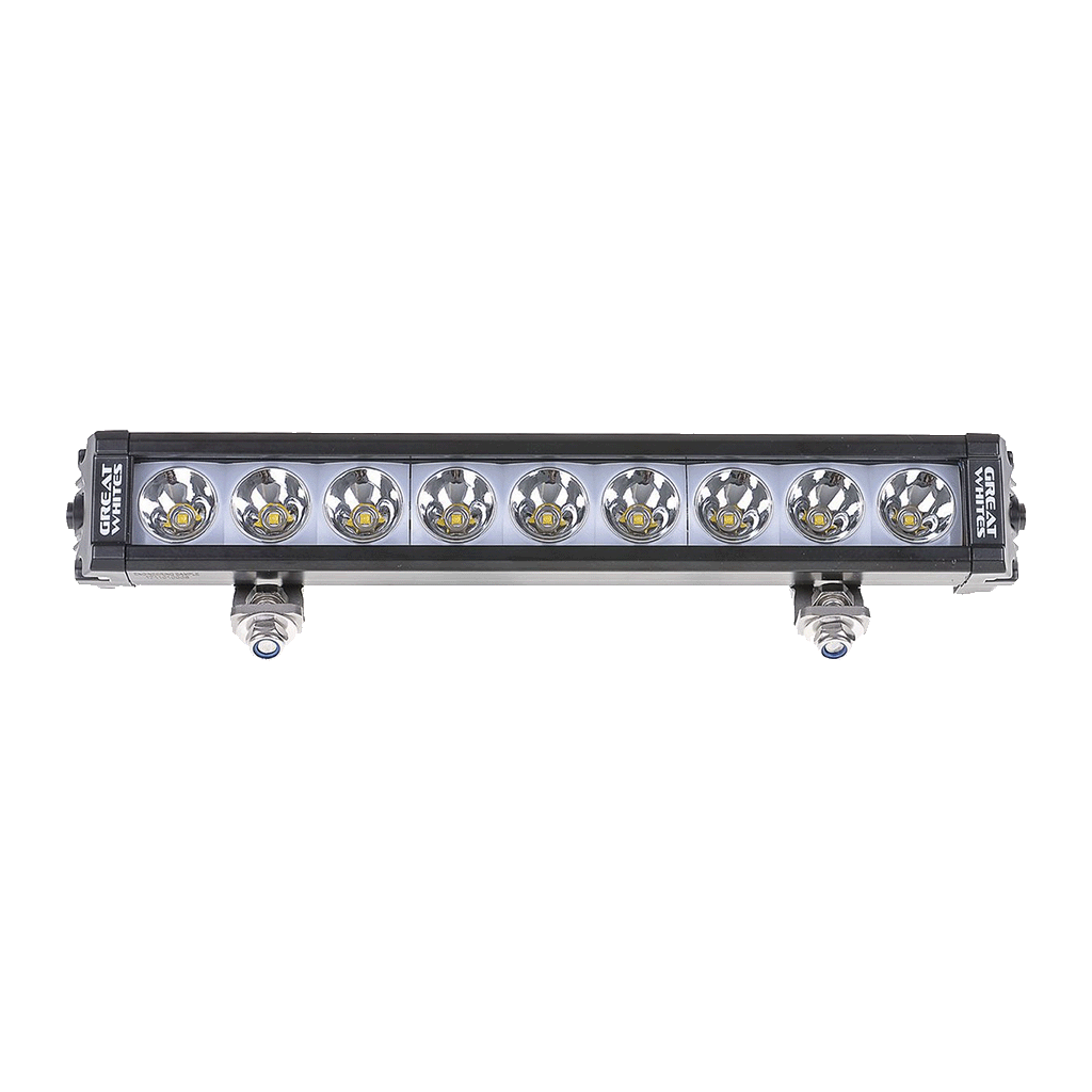 Great Whites Attack LED Driving Light Bar Backlit (9x5W) Spot Beam 11-32V - GWB5094