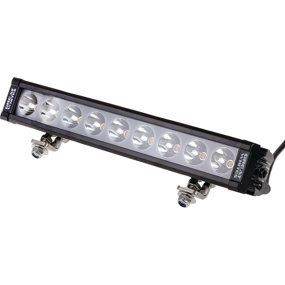 Great Whites Attack LED Driving Light Bar Backlit (9x5W) Spot Beam 11-32V - GWB5094