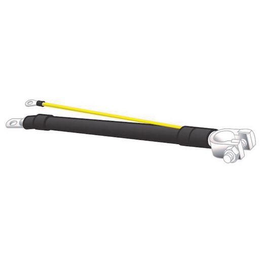 OEX Battery Lead Cable 3 B&S 760mm Stud Hole 10mm - ACX1074