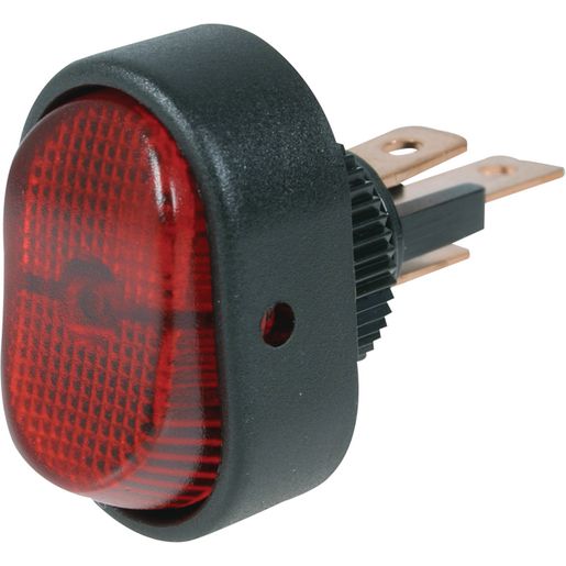 OEX Rocker Switch On/Off SPST 12V Red Illuminated (Contacts Rated 30A @ 12V) - ACX3797