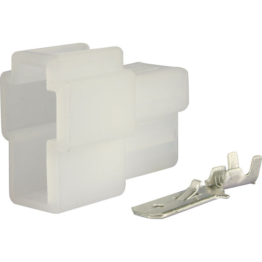 OEX QC Connector Female White 2 Pole - 10 Pce - ACX2681