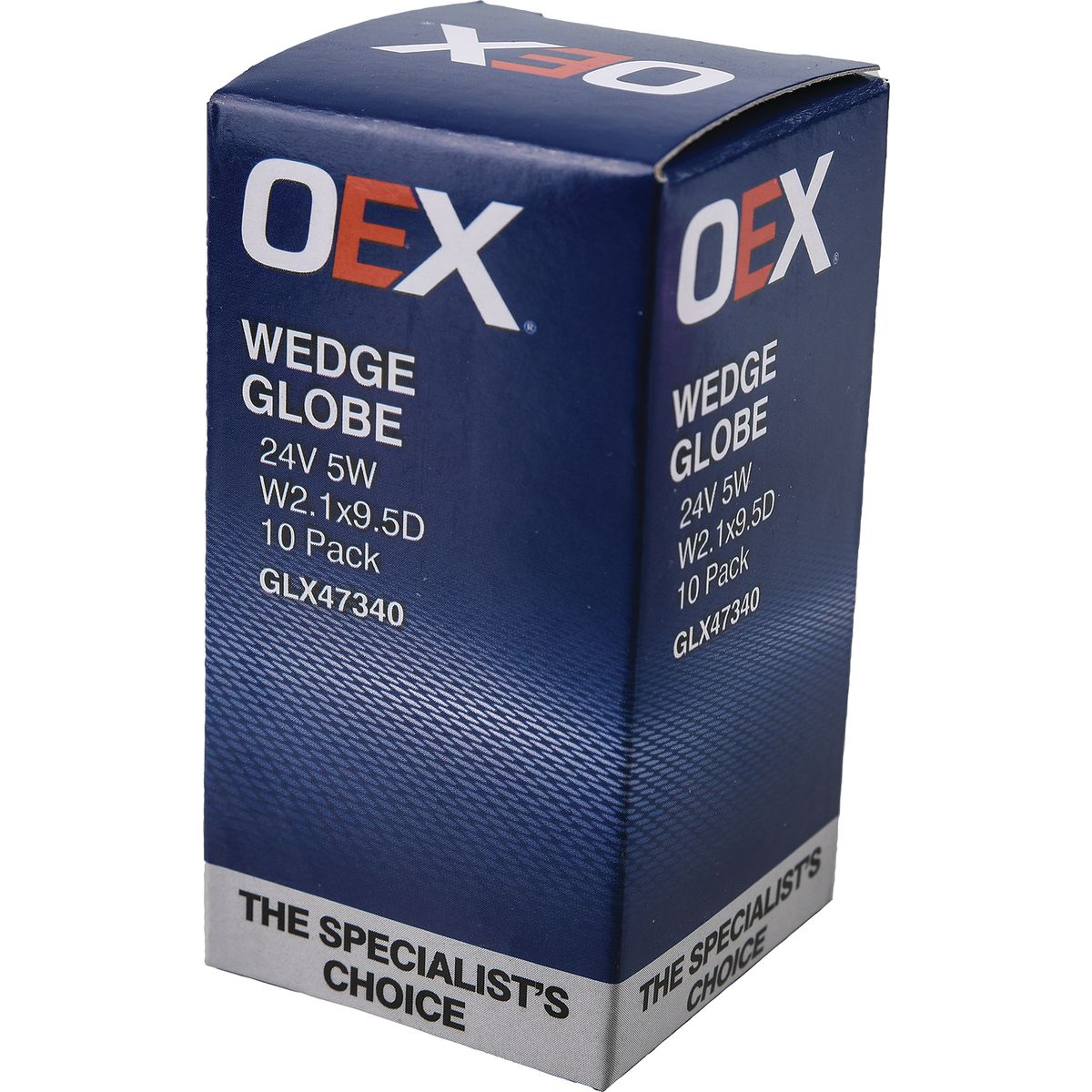 OEX Wedge Globe 24V 5W Standard - 10 Pce - GLX47340