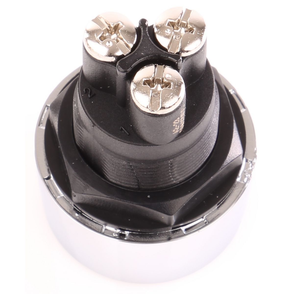 OEX Push Button Switch Off - Mom On - SPST 12V Green Illuminated (Contacts Rated 50A @ 12V) - ACX3674BL