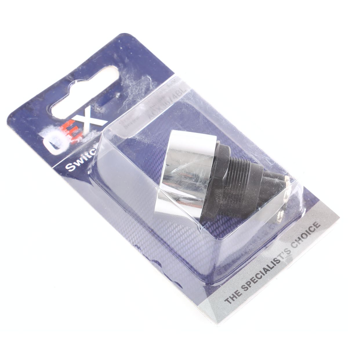 OEX Push Button Switch Off - Mom On - SPST 12V Green Illuminated (Contacts Rated 50A @ 12V) - ACX3674BL