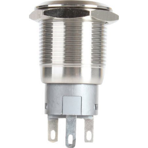 OEX Push Button Switch On/Off SPST 12V Blue Illuminated (Contacts Rated 5A @ 12V) - ACX3692BL