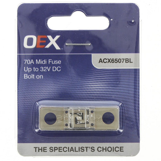 OEX 70A MIDI Fuse - ACX6507BL