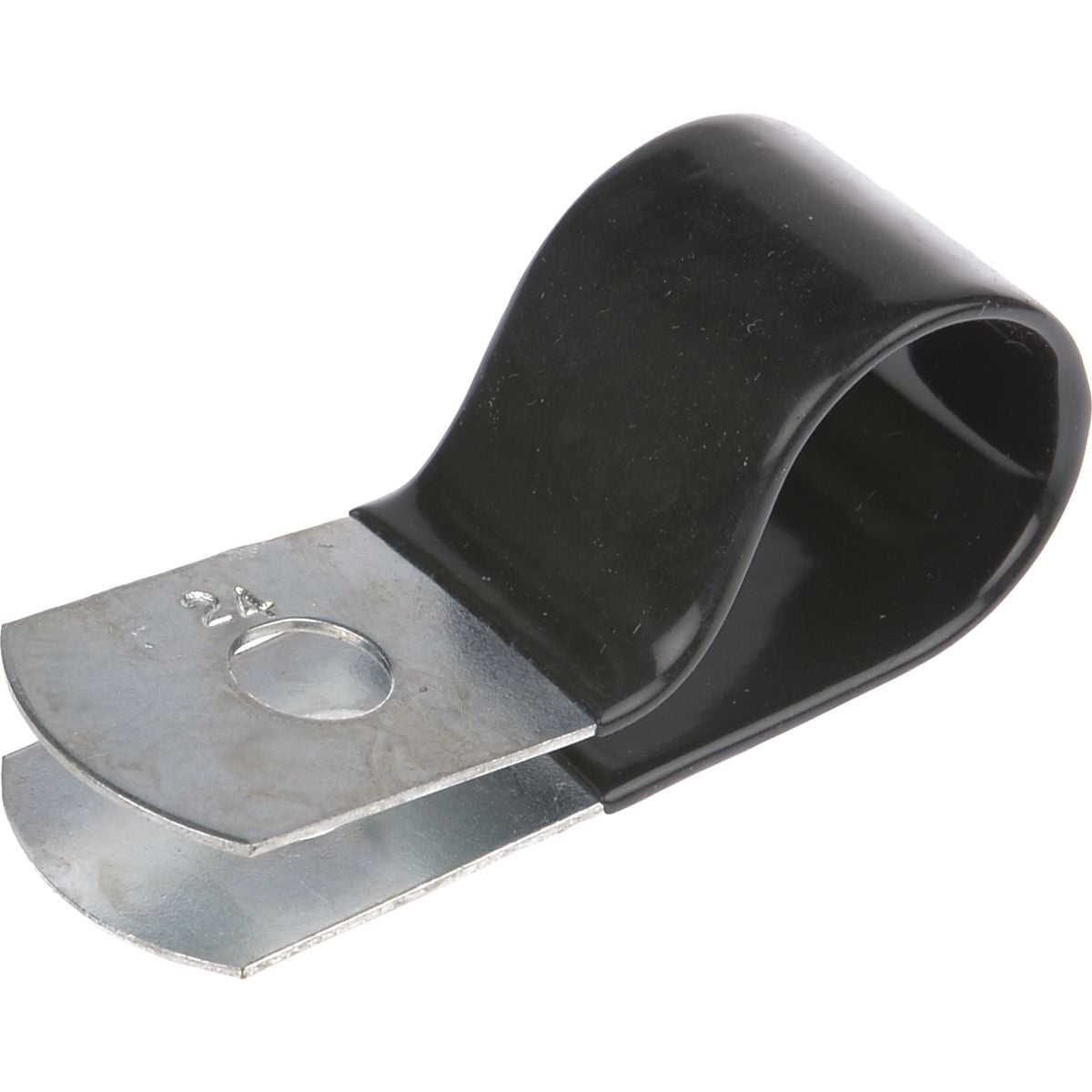 OEX P-Clip 24mm PVC Coated Steel 25 Pack - ACX1378