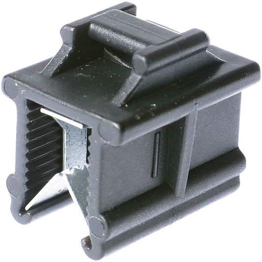 OEX Cable Tie Edge Clips 3-6mm Black 20 Pack - ACX1424