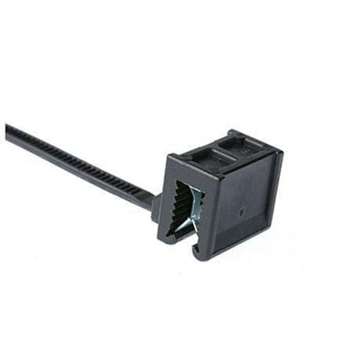 OEX Cable Tie W/Mount Clip Nylon 3x150mm (Pack of 20) - ACX1441