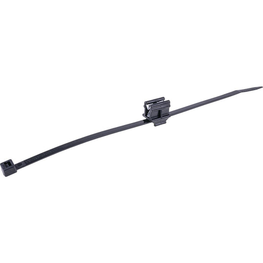 OEX Cable Tie W/Mount Clip Nylon 3x150mm (Pack of 20) - ACX1441