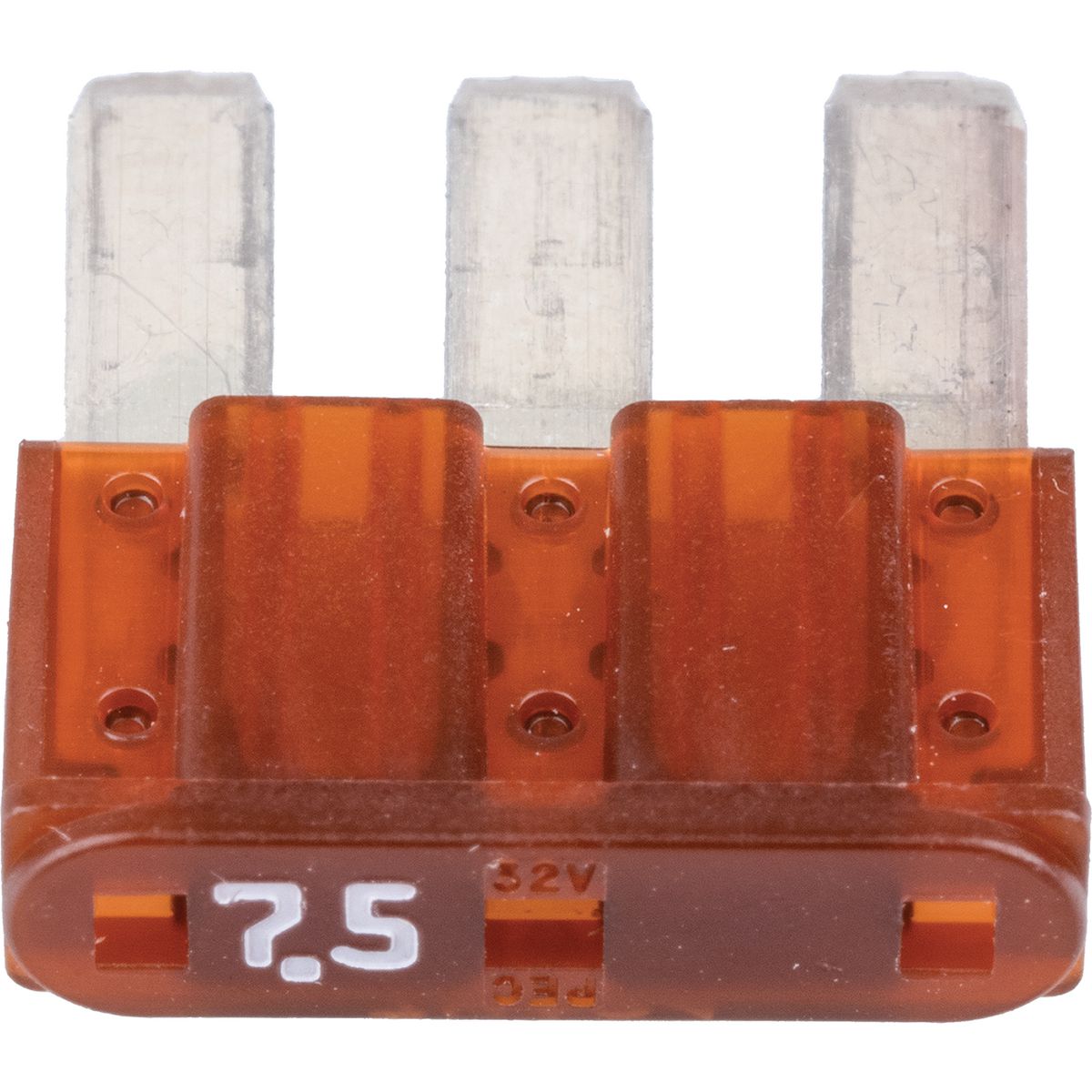 OEX Fuse Micro 3-Blade 7.5A Brown (Pack of 10) - ACX1668