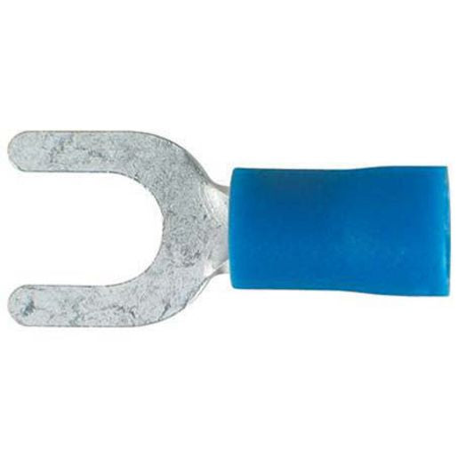 Thunder Crimp Terminal Spade Blue 5Mm - 20 Pce - TDR06047