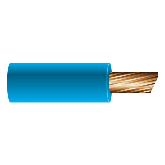 OEX Automotive Cable Single Core 4mm Blue 30M Roll - ACX0727