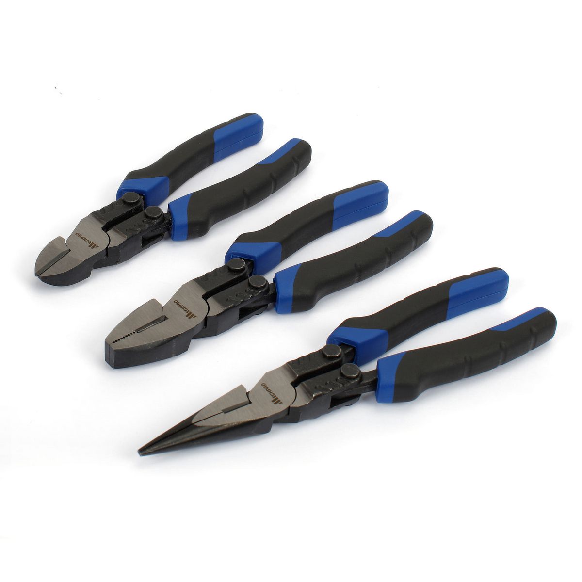 Mechpro Blue High Leverage Pliers Set 3pc - MPBP108K