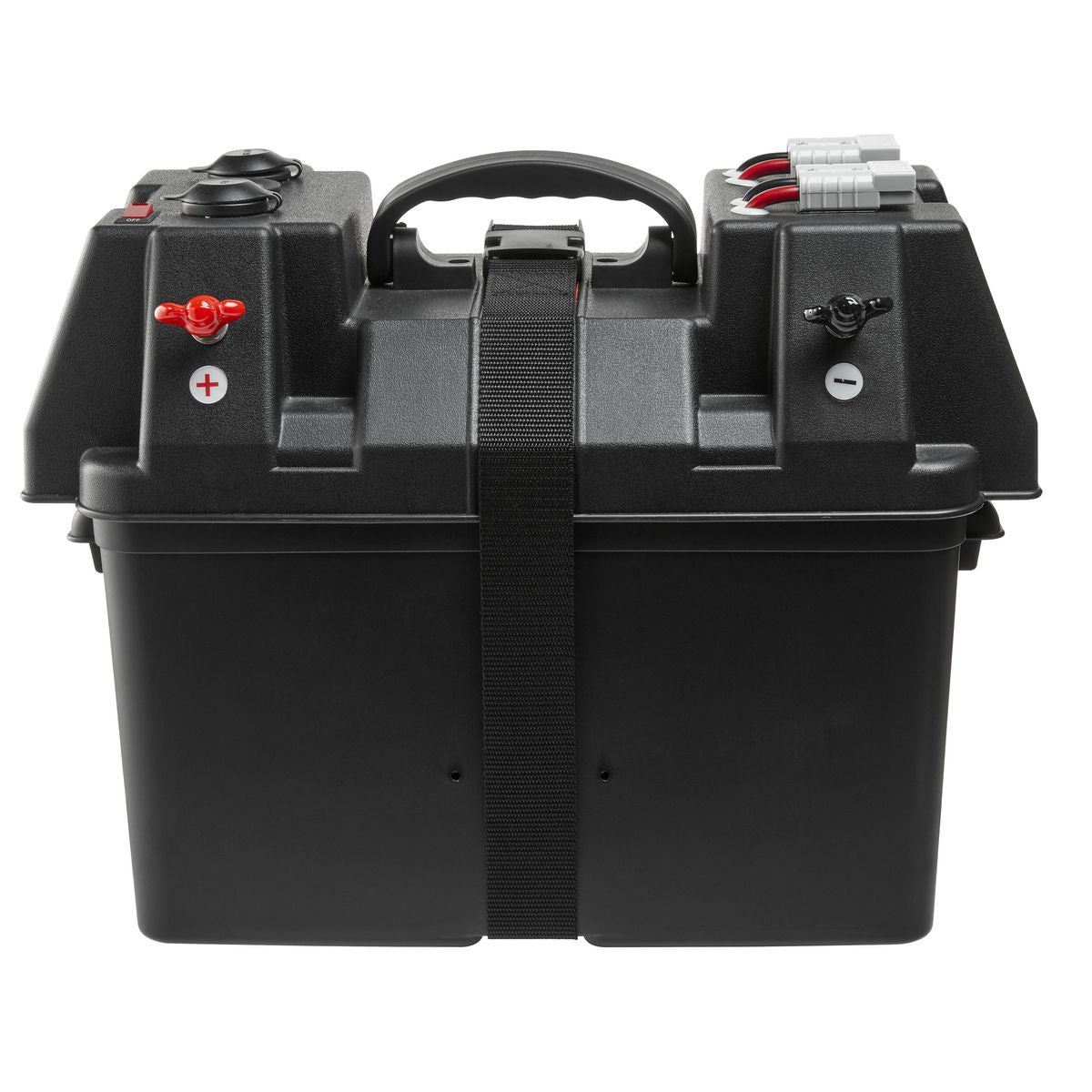 Maxi Trac 4WD Heavy Duty Powered Battery Box - MTBBPH