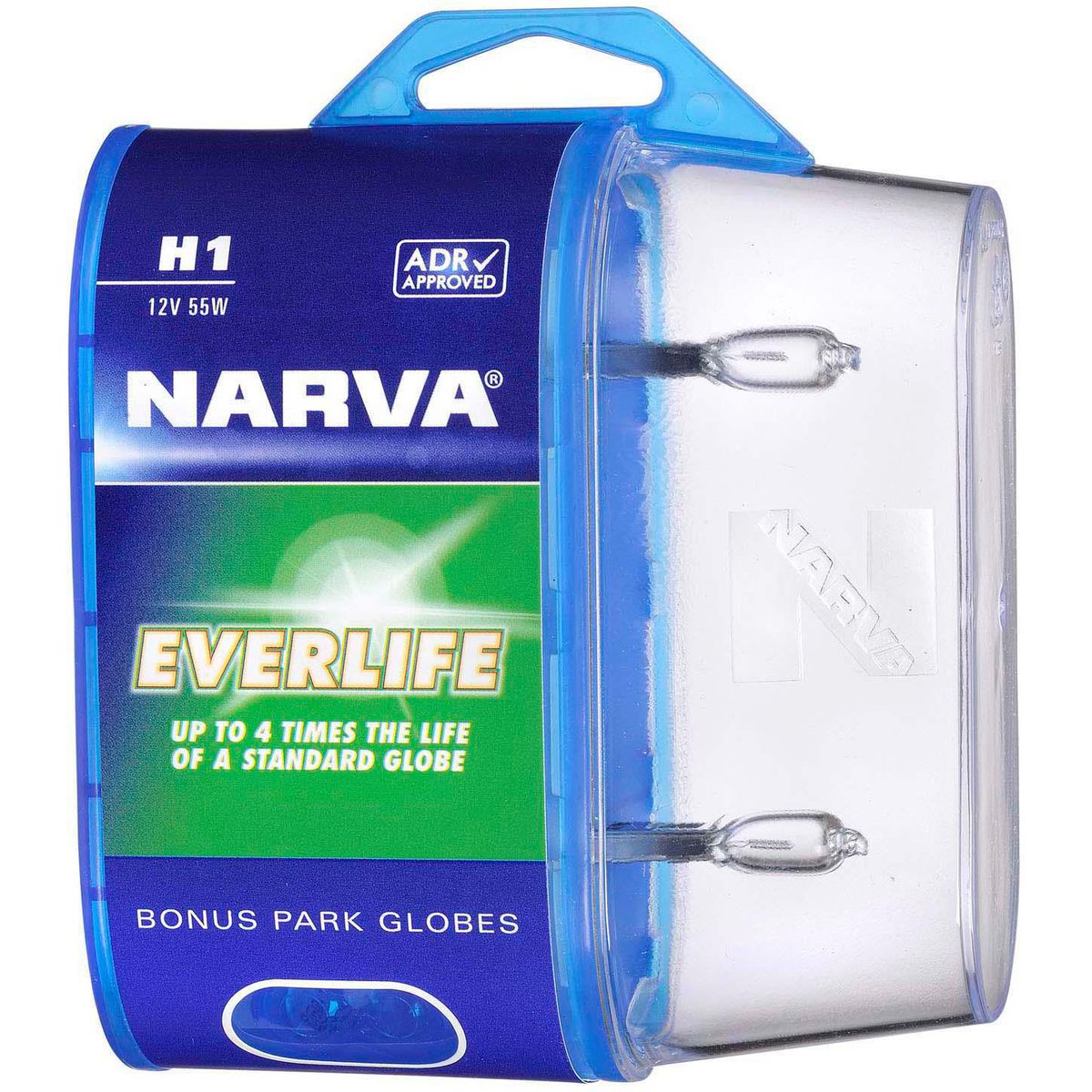 Narva 12V 55W H1 Everlife - 2 Pce - 48322BL2