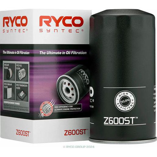 Ryco Syntec Oil Filter - Z600ST