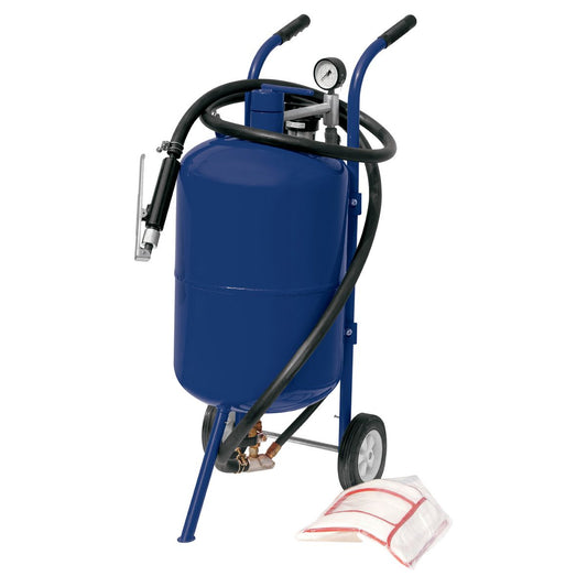 Mechpro Blue Portable Sand Blaster 38L 125psi - MPBSBP1