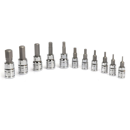 Mechpro Blue Socket Rail Hex Set 11pc - MPBSK140K