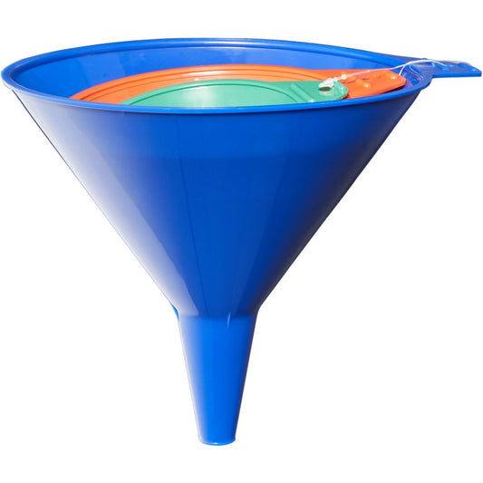 Mechpro Blue Round Funnel 3pc Set - MPF3PC