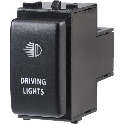Narva Nissan OE Style Switch Off/On SPDT 12V Blue LED Illuminated Driving Lights Symbol - 63376BL