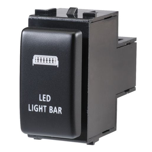 Narva Nissan OE Style Switch Off/On SPDT 12V Blue LED Illuminated LED Light Bar Symbol - 63374BL