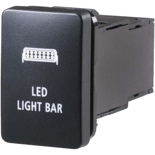 Narva Toyota OE Style Switch Off/On SPDT 12V Blue LED Illuminated Light Bar Symbol - 63302BL