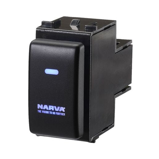 Narva Nissan OE Style Switch Off/On SPDT 12V Blue LED - 63372BL