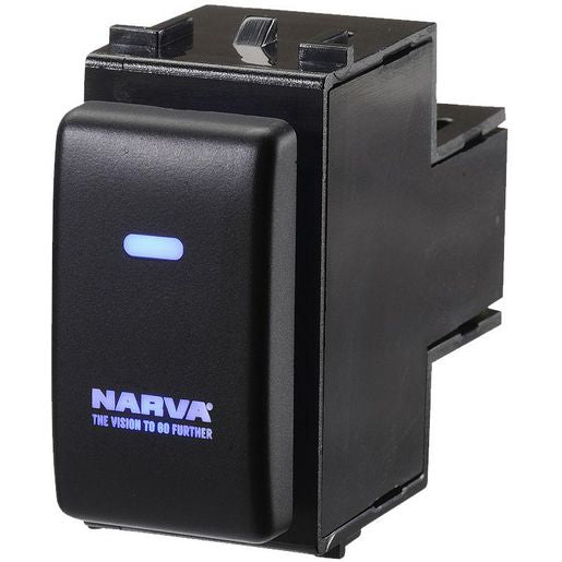 Narva Nissan OE Style Switch Off/On SPDT 12V Blue LED - 63372BL