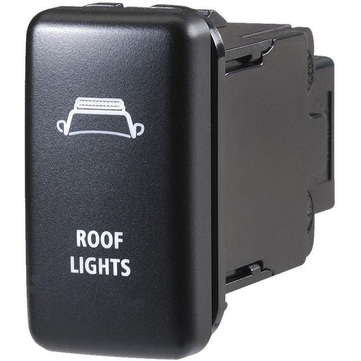 Narva Toyota OE Style Switch Off/On SPDT 12V Blue LED Illuminated Roof Lights Symbol - 63320BL
