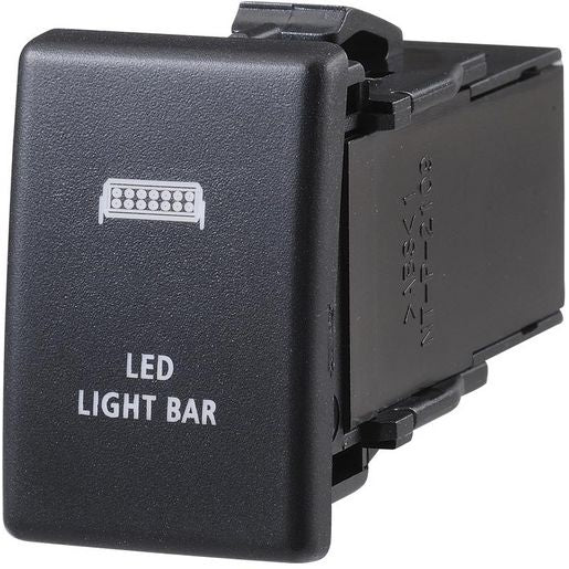 Narva Holden OE Style Switch Off/On SPDT 12V Blue LED Illuminated LED Light Bar Symbol - 63338BL
