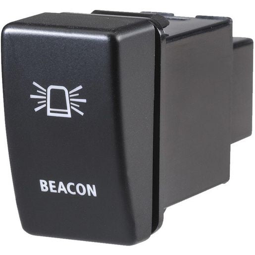 Narva Holden OE Style Switch Off/On SPDT 12V Blue LED Illuminated Beacon Symbol - 63334BL