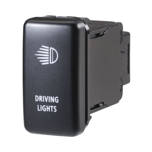 Narva Toyota OE Style Switch Off/On SPDT 12V Blue LED Illuminated Driving Lights Symbol - 63316BL