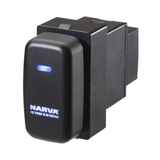 Narva Mitsubishi OE Style Switch Off/On SPDT 12V Blue LED - 63360BL