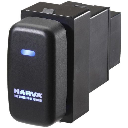 Narva Mitsubishi OE Style Switch Off/On SPDT 12V Blue LED - 63360BL