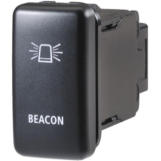 Narva Toyota OE Style Switch Off/On SPDT 12V Blue LED Illuminated Beacon Symbol - 63322BL