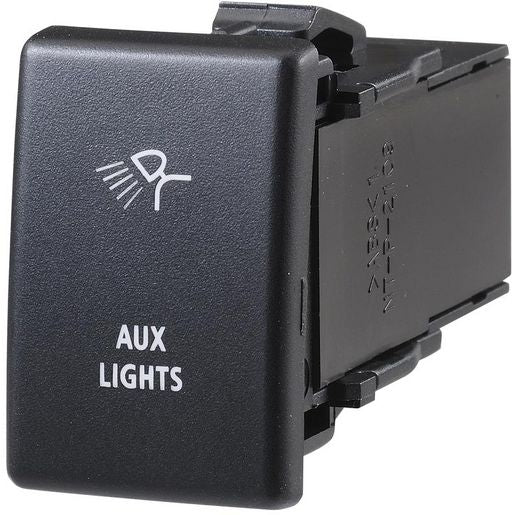 Narva Holden OE Style Switch Off/On SPDT 12V Blue LED Illuminated Aux Lights Symbol - 63342BL