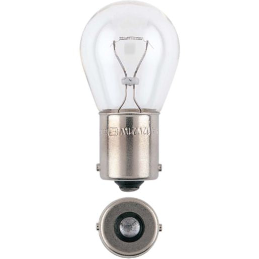 Narva Incandescent Globe 12V 21W Ba15S Heavy Duty - 17382BL